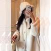 Autumn and Winter Thickened Long Fur Integrated Fur Coat Women's High Sense Light Fashion Simple Coat Tide