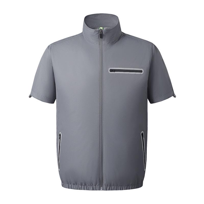 Summer Cooling Suit: High-Tech Fan Vest and Camouflage Fishing Vest for Men