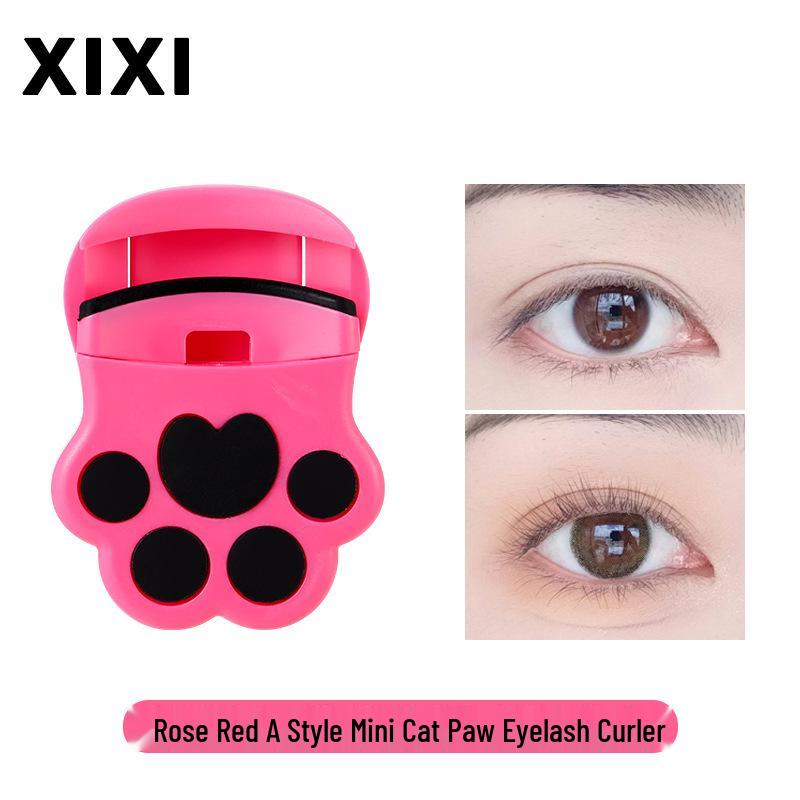 

Міні-завивач для вій у формі котячої лапки Xixi - Компактний, зручний для початківців та ідеальний для природного завивання.