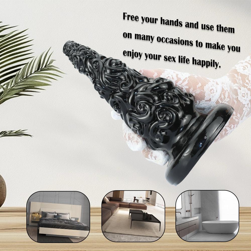 Zatyczka Analna Miękki Dildo Analne Przyssawka Duża Zatyczka do Tyłka Dylatator Analny 18+ Dorosłe Zabawki Seksualne Analne dla Kobiet Mężczyzn Odbyt