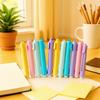 30Pcs Simple with Replaceable Core Push-out Eraser Push-out Type Retractable Pencil Rubber Retractable Eraser Gift