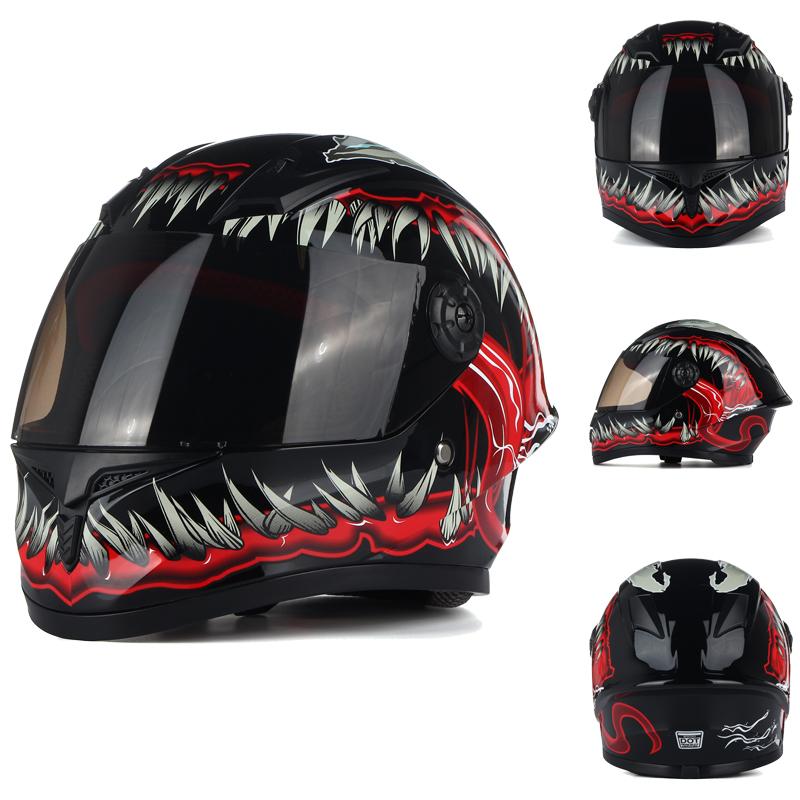 2025 neues Kinder-Motorrad cooler Kinder-Vollhelm Sicherheitshelm Ganzjahres-zertifizierter Kinderhelm