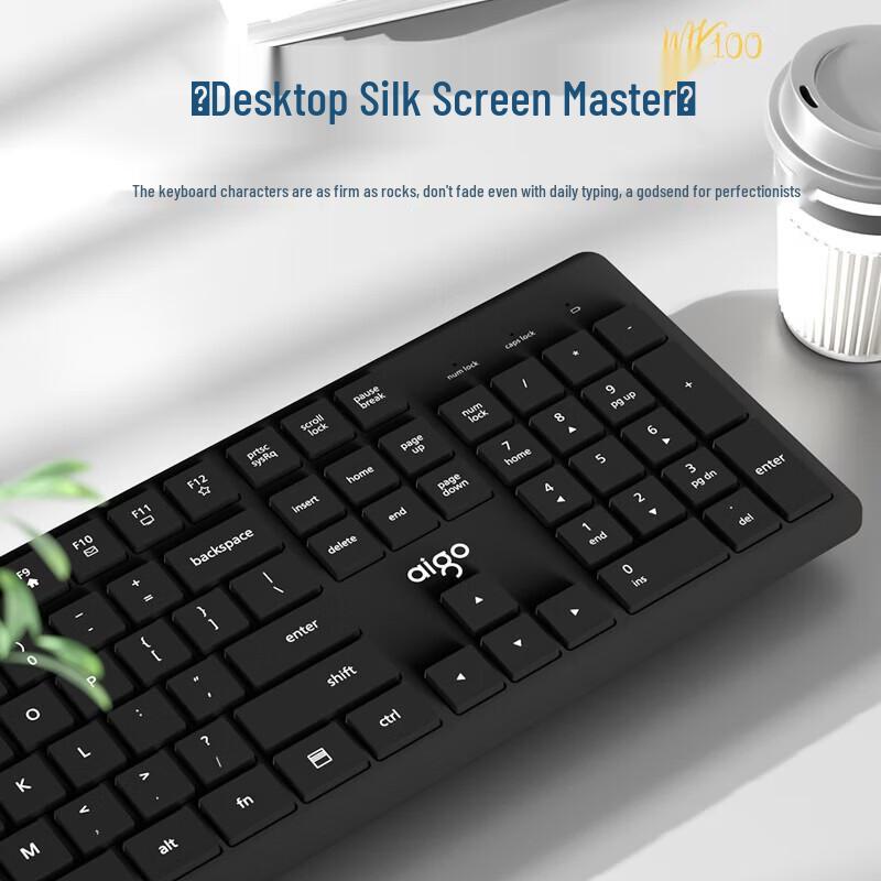 aigo MK100 Wireless Keyboard and Mouse Combo