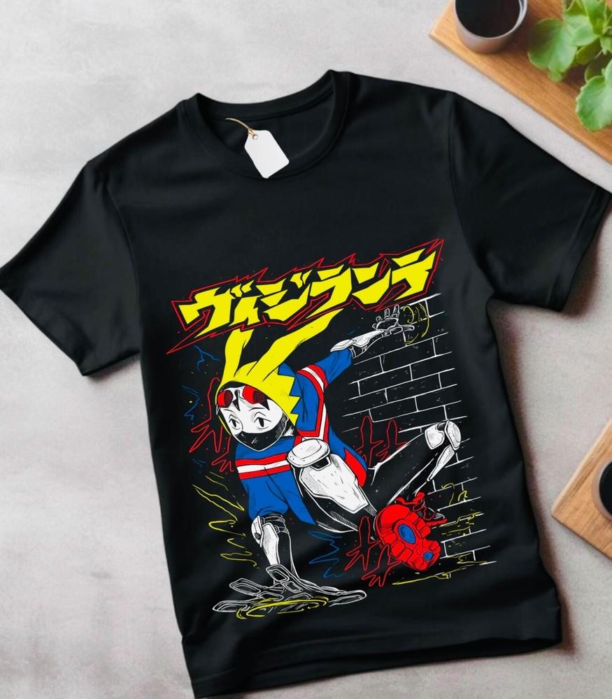 

бдительный футболка Моя геройская академия Аниме Узуку Деку Косплей Манга Графическая футболка 2XL