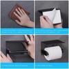 Anti Fingerprint Toilet Paper Holder Rustproof Bathroom Storage Shelf  Commercial Use