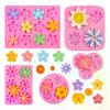 Mini Rose Camellia Flower Silicone Sugarcraft Mold Cookie Cupcake Chocolate Baking Mold Fondant Cake Decorating Tools