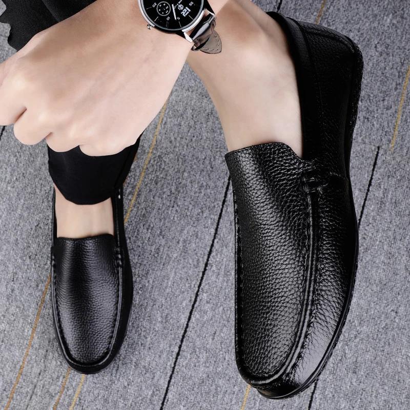 Fashion Mens Loafers Male Comfortable Driving Shoe Luxury Brand Moccasins Men's Breathable Slip On Footwear Men's Classic Dress Shoes