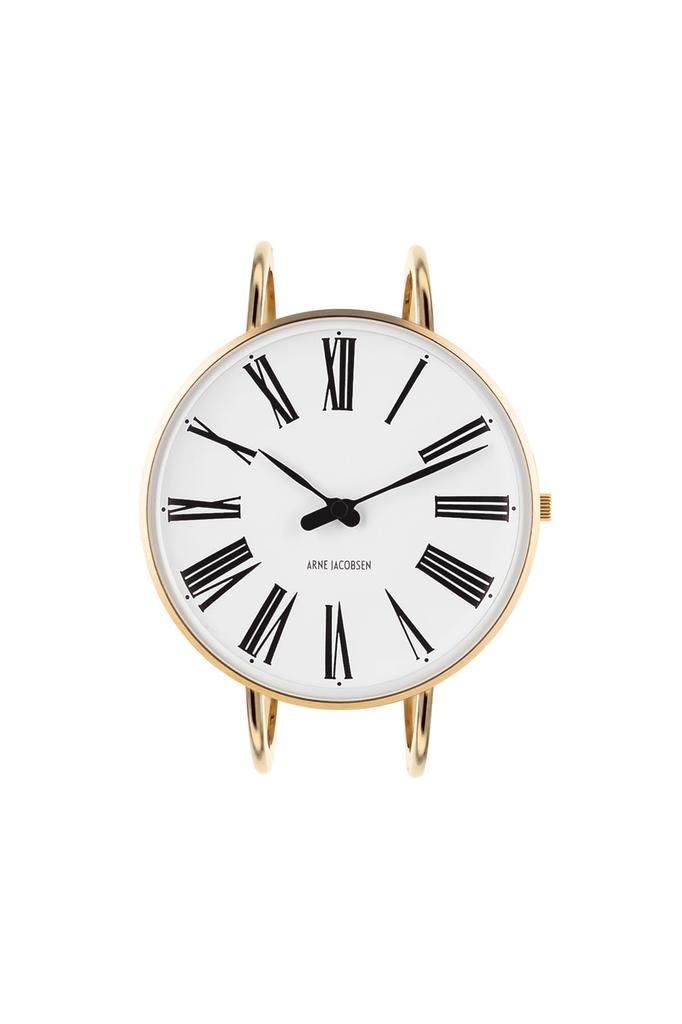 ARNE JACOBSEN ROMAN 53308-2019, 40mm, Nordic Design, Water Resistant (Quiet Design with No Second Hand), White Gold Bangle Strap