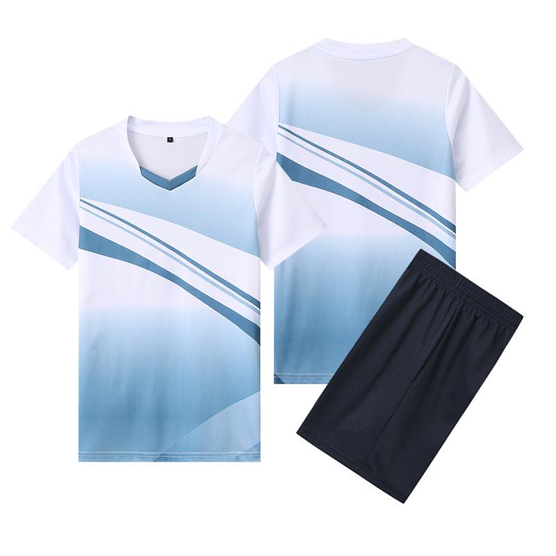 

Комплект волейбольной формы 2024: Женский и мужской профессиональный тренировочный костюм с напечатанными номерами XL