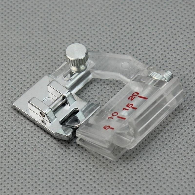 1pcs Multi Functional Zipper Bag Fabric Strip Presser Foot, Home Electric Sewing Machine Accessory, Sewing DIY Edging Zipper Universal Presser Foot