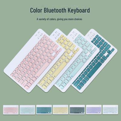 "Ultra-Thin Silent Bluetooth Keyboard for iPad, Apple, Huawei Devices, Tablets, and Notebooks"