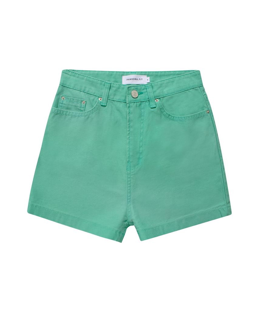 PANDORAFIT [Short] Watery Jeans Mint