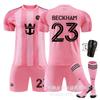 56 Miami International Home No. 0 Messi Jersey No. 9 Suarez Beckham Children's Football