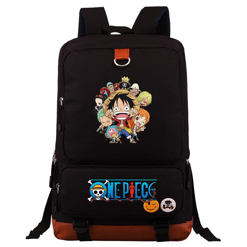 Animation Cartoon Printing Student Schoolbag Large Capacity Computer Bag Men S And Women S Backpack Backpack