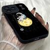 M449 Cute astronaut Art Angel Eyes Soft Phone Cases for iPhone Samsung Galaxy Xiaomi Rdemi Huawei Honor Infinix Realme OPPO Vivo All Model TPU Case