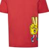 Converse Printing Pattern Short Sleeve Red Men's 10018384-A03