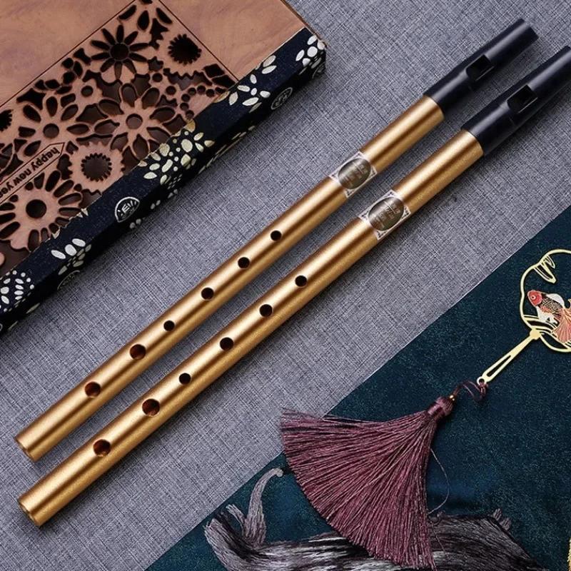 Autentyczna 6-otworowa gwizdawka irlandzka w tonacji C/D, piszczałka tin penny whistle, idealny tradycyjny irlandzki instrument muzyczny