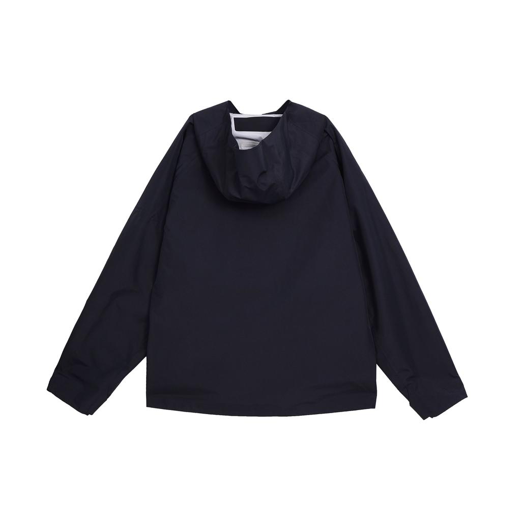 Fila Fitness Series Solid Color Zip-Up Hooded Woven Reversible Cotton Jacket Men Jackets Dark-Blue A11M411713F-NV