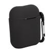 Headphone Protective Cover Case AntiLost Silicone Protector with Carabiner for IOS Earbuds 1 2