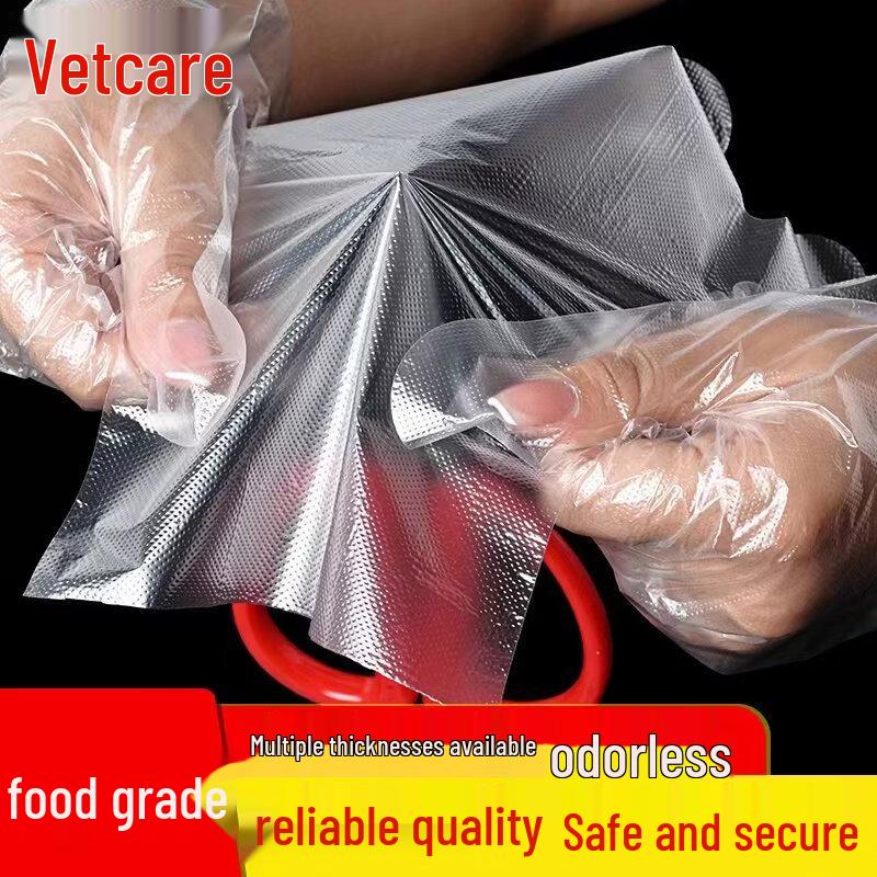 ZISIZ Disposable Food-Grade Plastic Gloves