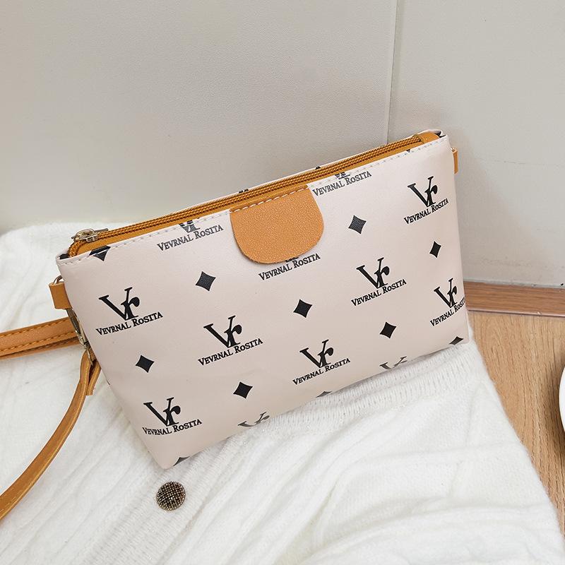 Women's Shoulder Bag New Bag Women's Guangzhou Women's Bag High-end Skin-feeling Fabric Messenger Bag