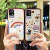 Shockproof Dirt-resistant Phone Case For TCL 405/406/408/T506S Full Wrap Cartoon Fashion Design Durable Cute Cover TPU