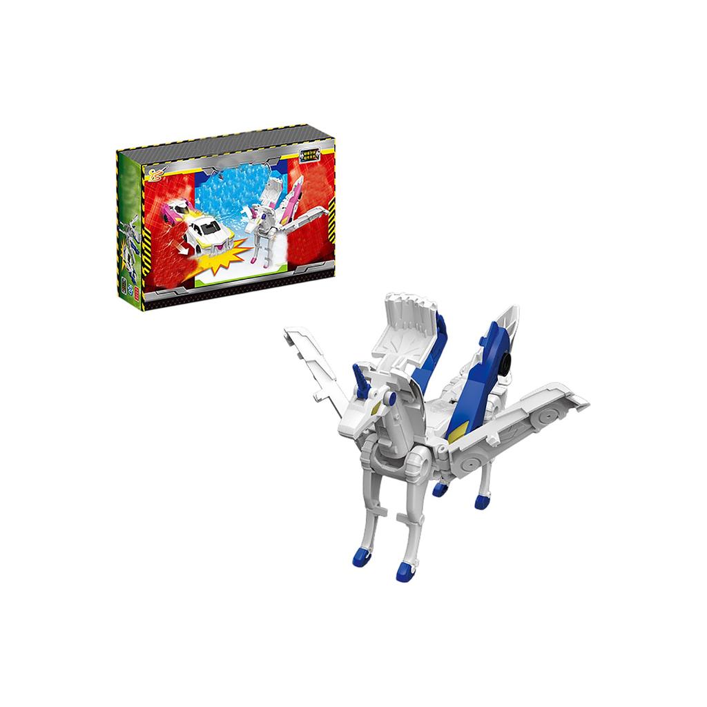 Flying  Fly Horse Kabao Car Two Cars Collision Transformation Combination Transformation Boy Toy