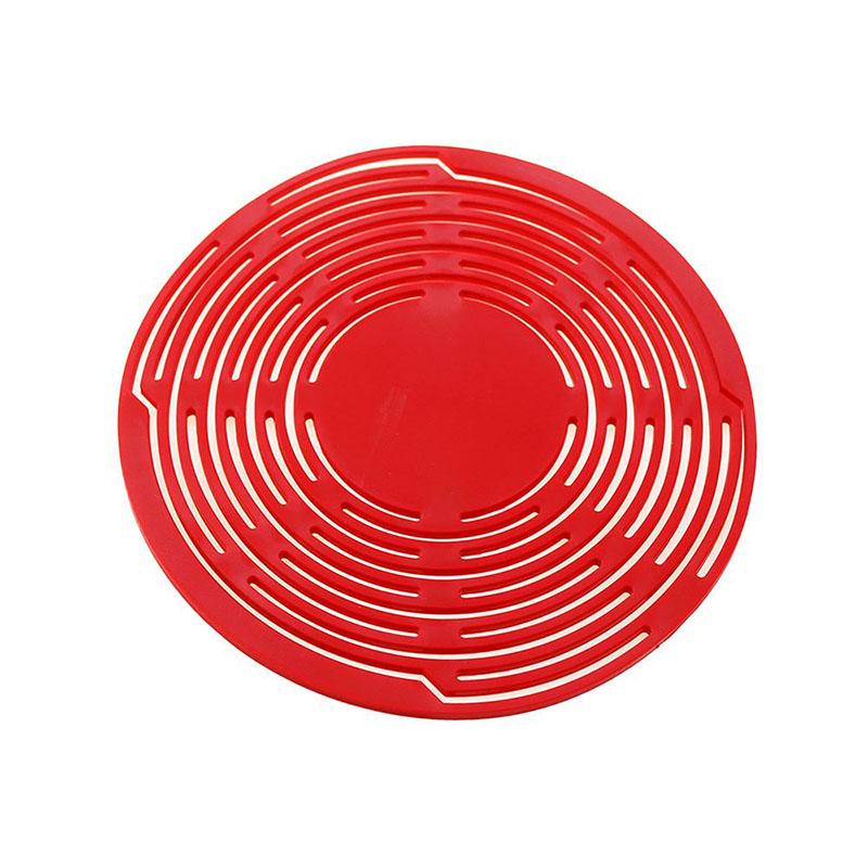 Folding Silicone Portable Red Wine Carrying Mesh Bag Breathable Mesh Storage Bag Hanging Storage Heat-Resistant Placemat