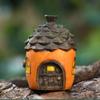 Garden Mushroom Outdoor Resin Decoration Mushroom Flower Pinecone House Mushroom Figurines