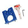 Concealed Hinge Jig Kit 35mm ABS Incisive Alloy Hinge Drilling Hole Router Jig for Furniture