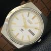 AUTOMATIC VINTAGE CITIZEN 8200 JAPAN MENS WHITE COLOR DIAL WATCH A702752-1 R210-a702752