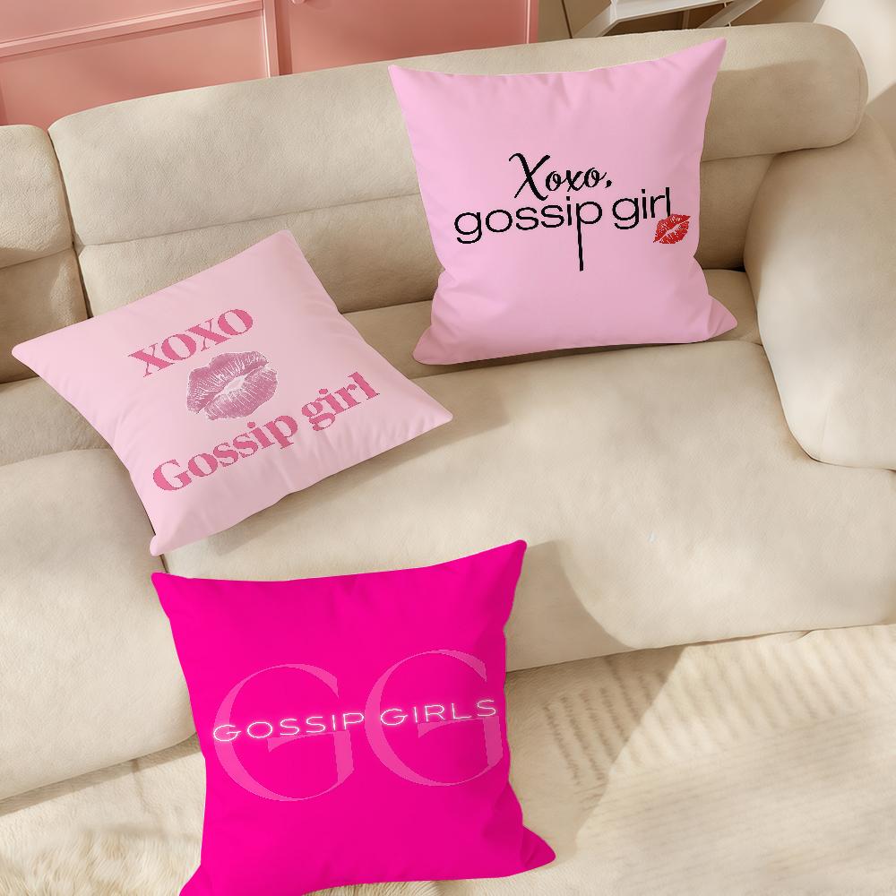 Classic Tv GGossip GGirl Pillow Case Suitable For Bedrooms Living Rooms Cars Home Decoration
