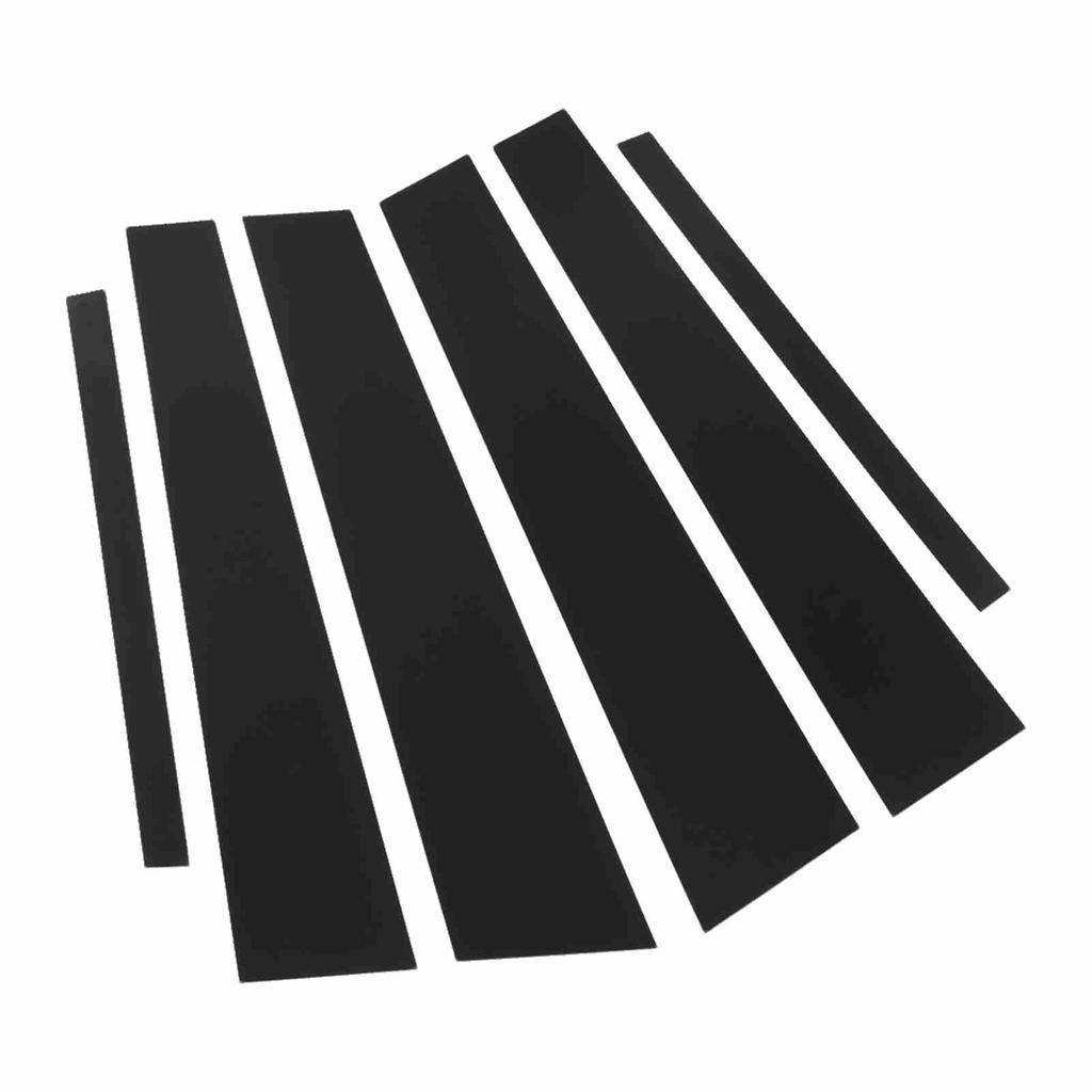 Side Pillar Post Trim 4D Style Glossy Black Replacement for Accord Sedan 9th Gen 2013?2017