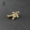 Pure Copper Dragon Turtle Statue Vintage Brass Tortoise Miniatures Figurines Home Decorations Car Ornament Desk Decor