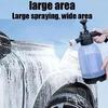 New Plastic Car Wash Spray Bottle Nozzle Windproof Transparent Foam Nozzle Spray Kettle Accessories Car Home Cleaning Tools