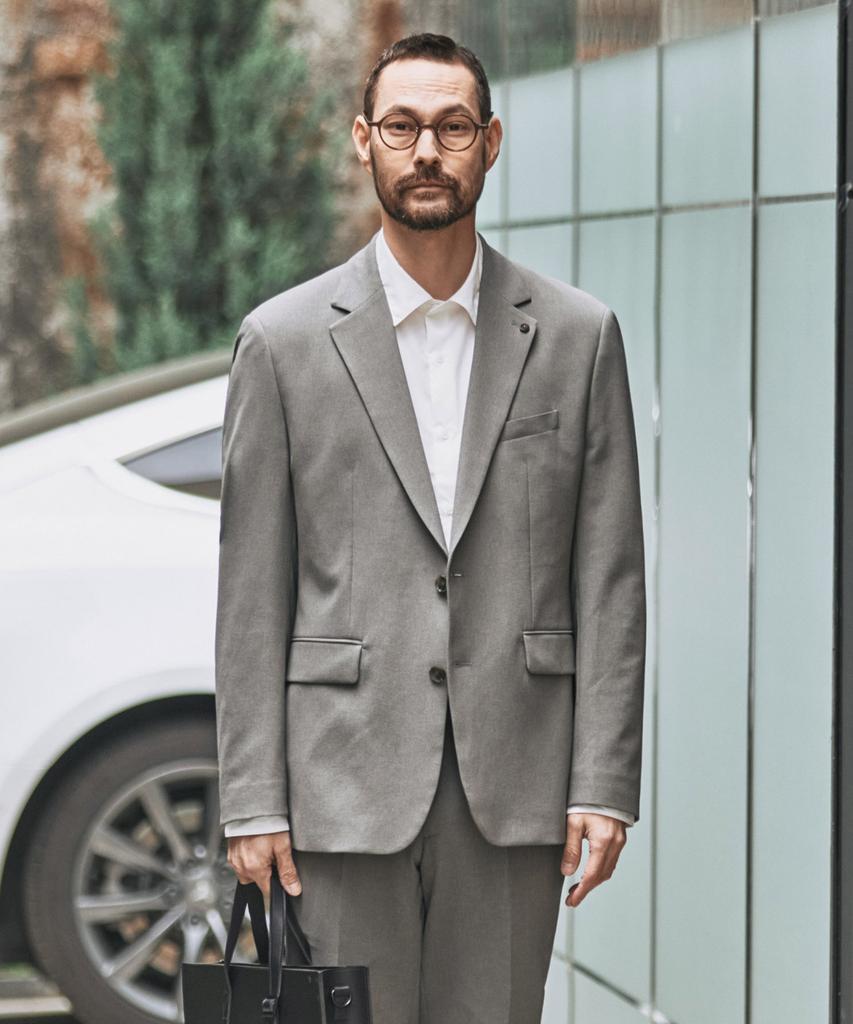 Stco [Summer Suit] Motion-Free Airy Suit Set_Greige (Classic Fit)_Ssjvb54Set