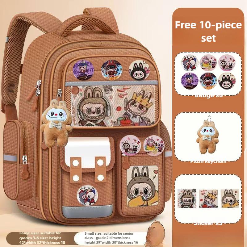 School Bag for Primary School Students, Children's Backpacks for Grades 1 To 6, Waterproof Large-capacity Backpacks