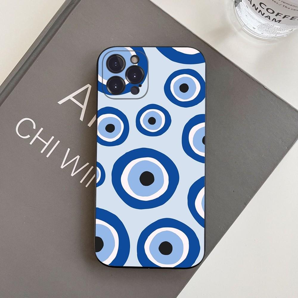 

Turkish Evil Eye Phone Case For iPhone 15 14 11 12 13 Mini Pro XS Max Cover 6 7 8 Plus X XR SE 2020 Funda Shell iPhone 15 pro