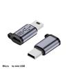 1Pc Usb-C To Micro Usb Mini Usb Adapter Type-C Female To Micro Usb Male Converter For Phone Tablet Camera Charging Adaptor