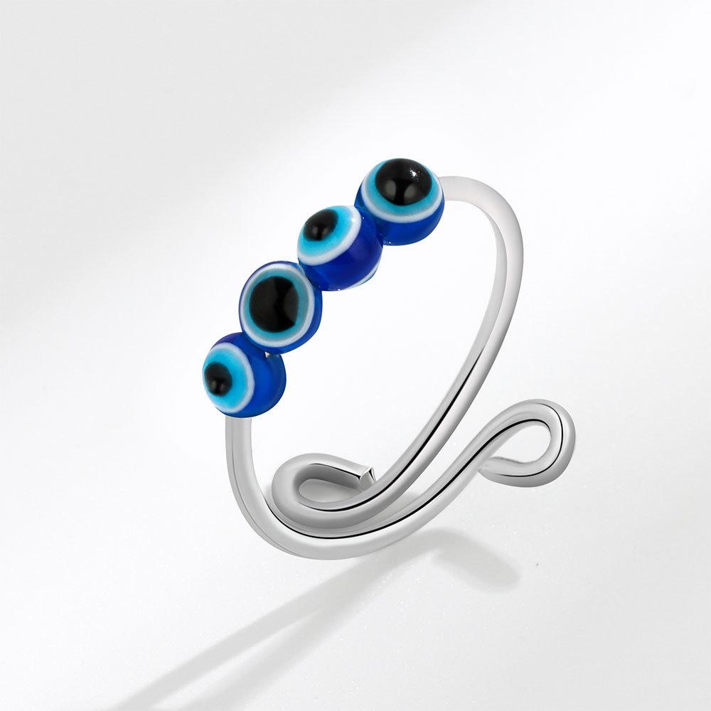 Shining Luminous Creative Rose Rotating Ring Female Delicate and Elegant Gift for Good Friends Fine Workmanship Jewellery Current Fashion Trends