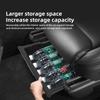 for Tesla Model X 2025 2025 Under Seat Storage Box Drawer Type TPE Car Tray Organizer Tidying Accessories
