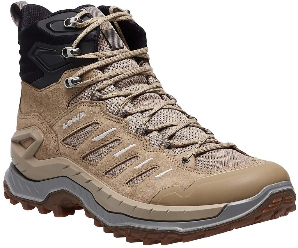 Lowa Innovo Mid Trekking Shoes (311335) (311335-4833) Dune/grey