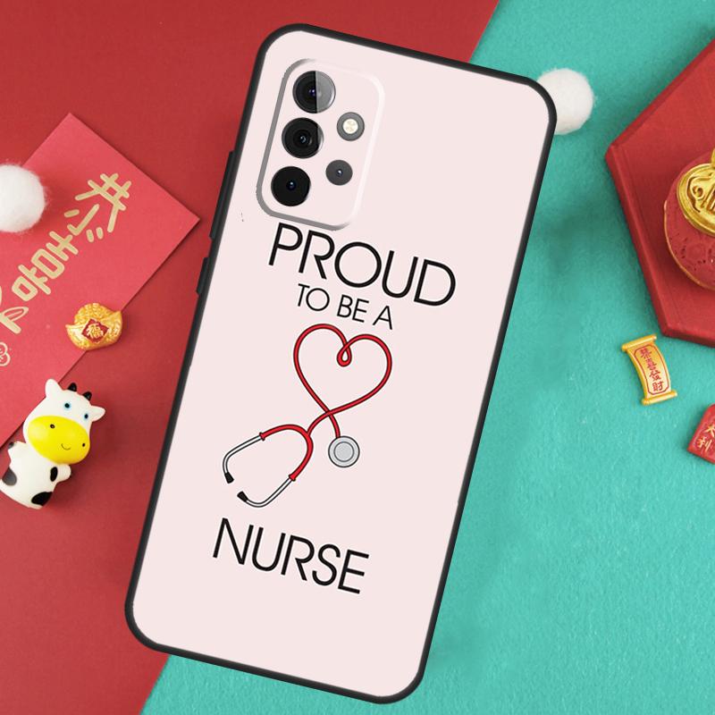 Cartoon Doctor Nurse Case For Samsung Galaxy A34 A54 A14 A15 A25 A35 A55 A53 A33 A13 A52 A32 A12 A51 A71 Cover