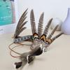 Indian Headdress Feather Headband for Children & Adults - Festival & Performance Costume