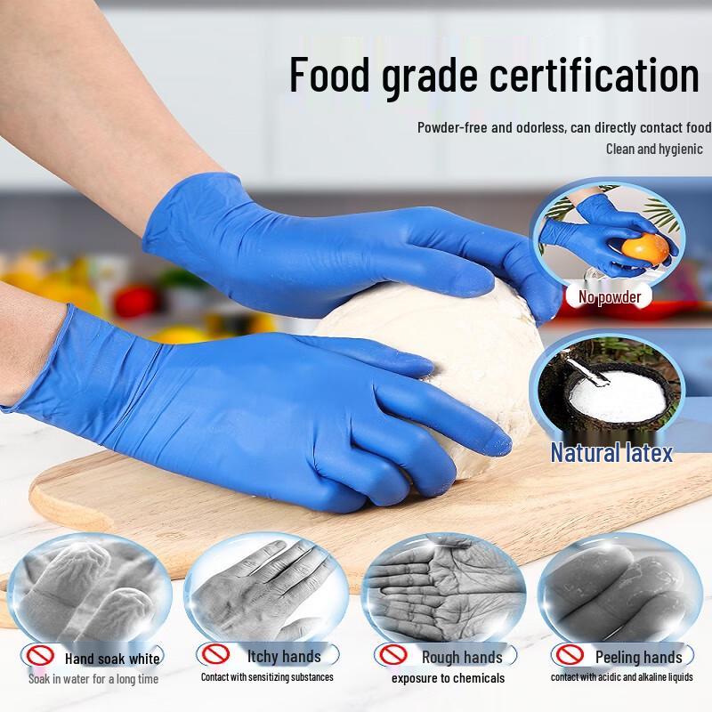 Beiyou Extra Thick Nitrile Disposable Gloves