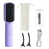 Dual-Purpose Ionic Hair Straightener & Curler Comb