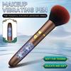Stiller Vibrations-Make-up-Pinsel: Wasserdichter Vibrator mit 10 Modi für Frauen