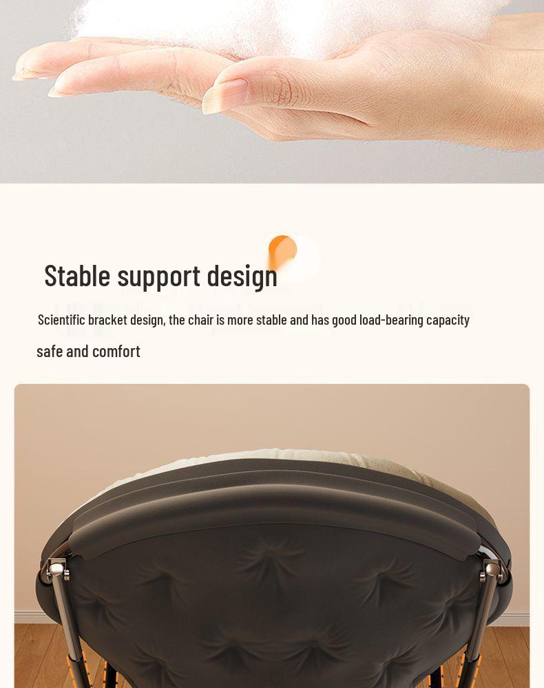 Foldable Recliner Chair: Versatile for Office, Naps, and Dorms - Ideal for Sitting, Sleeping, and Relaxing.