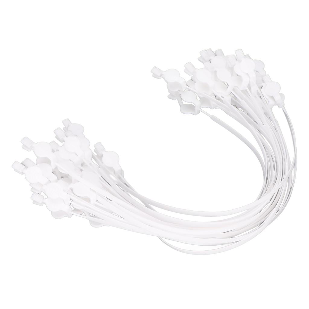 20 ks Klip na zubní bryndák Plastový Elastický Oboustranný Jednorázový Klip na zubní ubrousek pro ústní péči