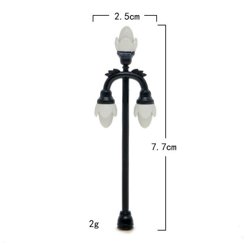 Micro-landschap Landschapsdecoraties, Gesimuleerde Straatlantaarns, Reclamelantaarns, Tuin- en Hoflandschapsfiguren en Ornamenten